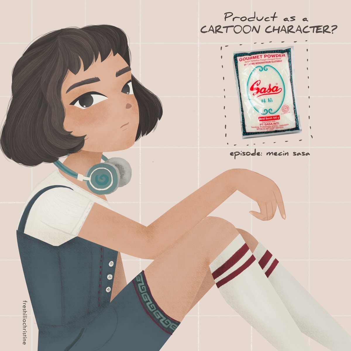 freshillll's tweet photo. Your favourite products as a cartoon character? 🤔 Kemarinn cuma post video prosesnyaa, jadii post lagi deh yaa 😛 episode: mecin sasa, indomie goreng dan nutella 🌼 wanna see the process videos? mampir2 yaa ke https://t.co/TP2qeymc3z see u! https://t.co/6PztH4KorB