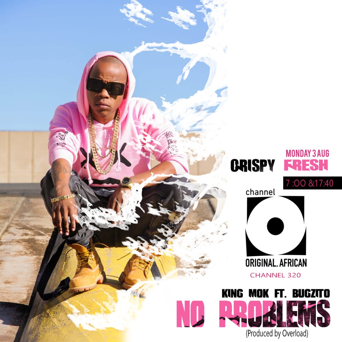 Siyanda_MC's tweet image. #NoProblems music video by @KingMok_ is shot by @brokxfilms it's a #JeiBeVisual and the song features @Bugzito prod. by @Overlord_ThePro 

It's scheduled to debut on @ChannelOTV #CrispyFresh from 7am and 17:40pm 

Set your alarms and do tune in to DSTV Channel 320