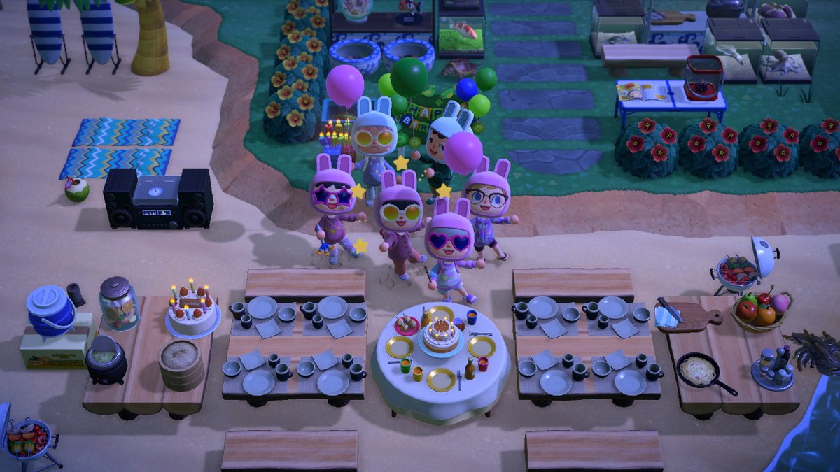 eneosshi's tweet photo. Thank you for celebrating with me even though it was late ♡ #AnimalCrossing #ACNH #NintendoSwitch https://t.co/cEZb5uLZB9