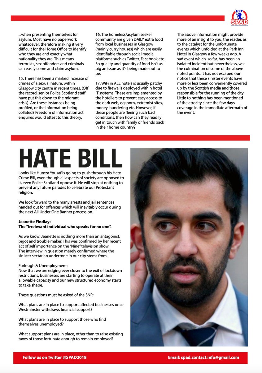 Scottish Protestants Against Discrimination (@spad2018) on Twitter photo 
