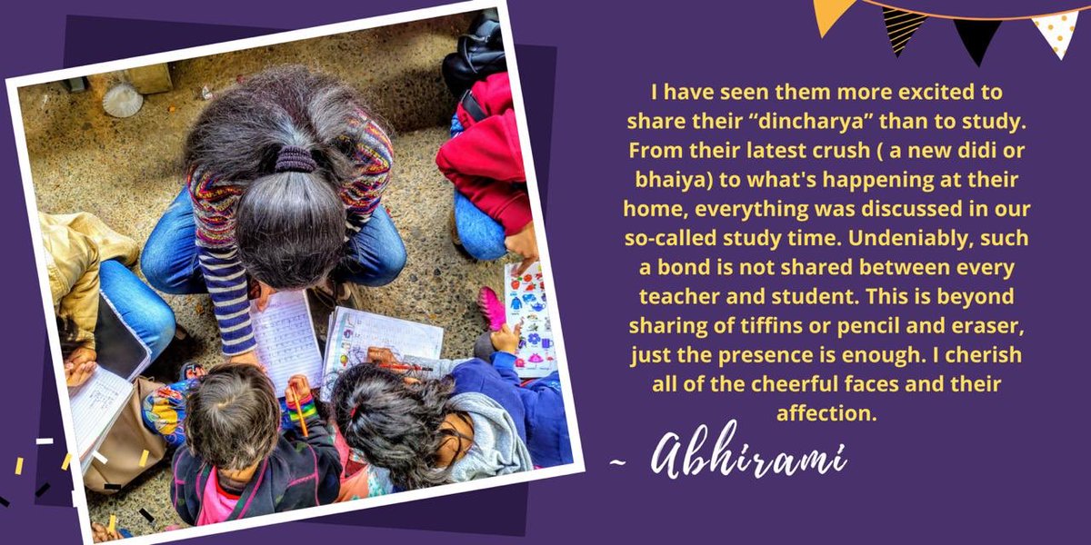 NssSvc's tweet photo. Friendship comes in many forms, for instance our bond with the children of Sanjay Camp, which is quite inexplicable. We today reminisce those beautiful and joyfull memories and cherish those moments which we spent with our little friends. 

#NssSvc #FriendshipDay #NotMeButYou https://t.co/Sp9SY17Fnr