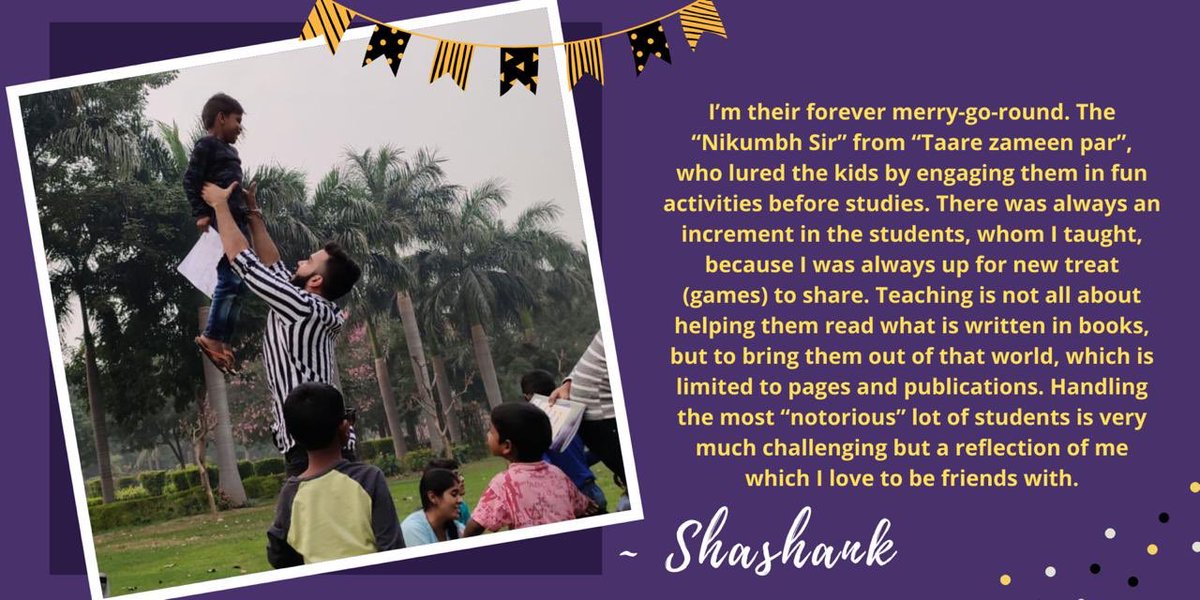NssSvc's tweet photo. Friendship comes in many forms, for instance our bond with the children of Sanjay Camp, which is quite inexplicable. We today reminisce those beautiful and joyfull memories and cherish those moments which we spent with our little friends. 

#NssSvc #FriendshipDay #NotMeButYou https://t.co/Sp9SY17Fnr