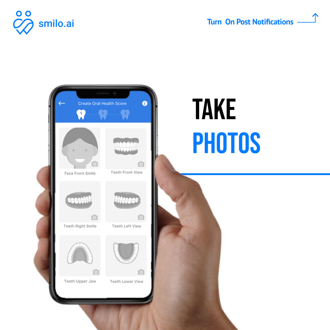 SmiloAi's tweet photo. How https://t.co/dqucQa3bro helps? The Steps below show how https://t.co/B6GvbiBJP5 incorporates COVID-19 pandemic screening helping dental practices and serves its patients with home-based self-monitoring of their oral health.
Visit our website: https://t.co/vGQq7hmCBh https://t.co/4GFw6dh2in