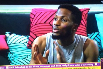 SOUNDMOUTH1's tweet photo. Biggie : Do you want to tell Big brother anything?
Brighto : Big brother, I'm not supposed to tell you this but I think DSTV is trying to expose your identity to the world 

#bbnaijialockdown https://t.co/HNlPghGPBM
