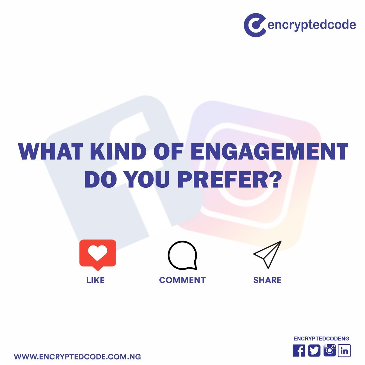 encryptedcodeng's tweet photo. Reply with ❤️for likes, 🗨️ for comments, 📢 for Shares. 
#EncryptedCodeng https://t.co/yQUbRl9Dtb
