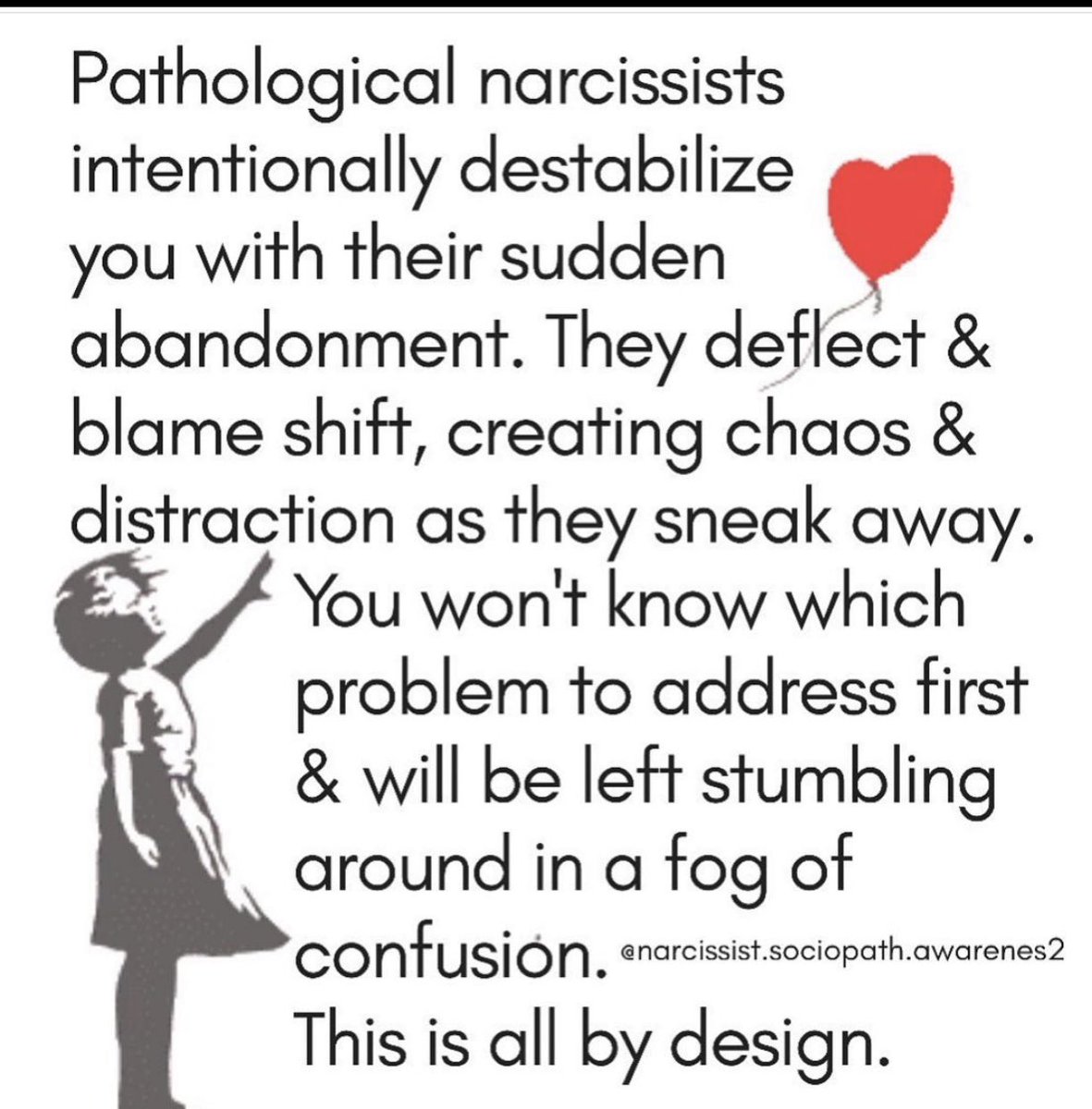 narcapproach's tweet photo. My ex #Narcissist left me in this manner no closure just abdonment. He found another victim. https://t.co/SqMmvw0ZNs