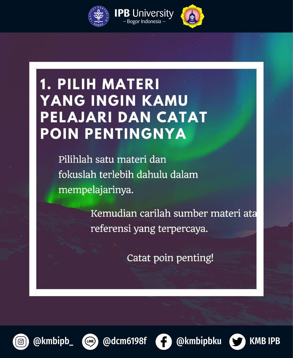 KMBIPB's tweet photo. Nah untuk itu diperkenalkan Teknik Feynman atau Feynman Technique sebagai metode belajar cepat menguasai suatu topik. Mau tau metodenya seperti apa? Yuk swipe untuk mengetahui metodenya!
Sumber: https://t.co/dAYiaj0TXW dan https://t.co/5DpJkx1Ipf

#TheMoreYouKnow⠀
#EduPostKMBIPB https://t.co/t3gNrmZ7Tp