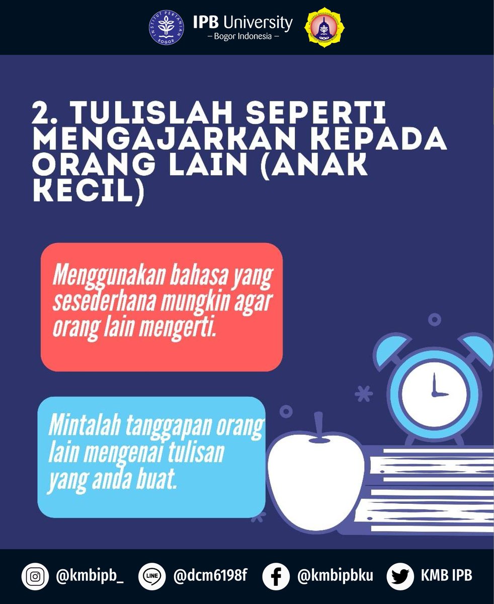 KMBIPB's tweet photo. Nah untuk itu diperkenalkan Teknik Feynman atau Feynman Technique sebagai metode belajar cepat menguasai suatu topik. Mau tau metodenya seperti apa? Yuk swipe untuk mengetahui metodenya!
Sumber: https://t.co/dAYiaj0TXW dan https://t.co/5DpJkx1Ipf

#TheMoreYouKnow⠀
#EduPostKMBIPB https://t.co/t3gNrmZ7Tp