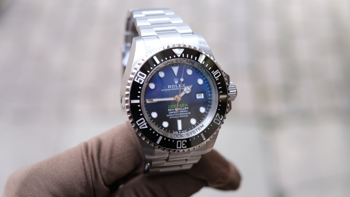 #Rolex Deep Sea #Sea-Dweller with blue/black dial 'James Cameron edition' 📦&amp;📃 In Stock Now ✅
.
.
☎ +44 (0) 1727 864 700 -⁠
📧 sales@kingshilljewellery.com -⁠