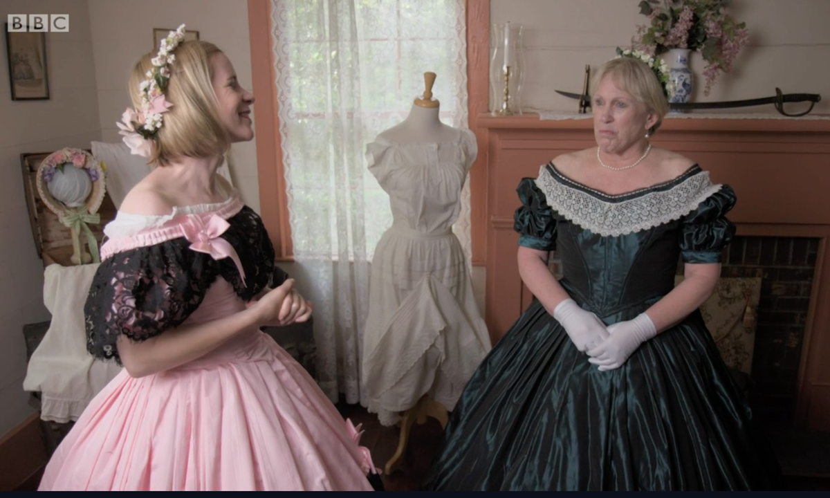 Of course it wasn't necessary for LW to use the N-word to explain John Wilkes Booth, and given that this episode featured a lengthy sequence in which LW cosplayed as a plantation mistress this was a very regrettable choice.