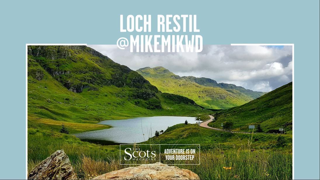 #AdventureIsOnYourDoorstep 

Enjoy this stunning view of Loch Restil, a freshwater loch that lies in the pass between Glen Croe and Glen Kinglas.

#StaySafe 

📸 <a href="/MikeMikwd/">Mike Wood</a>
