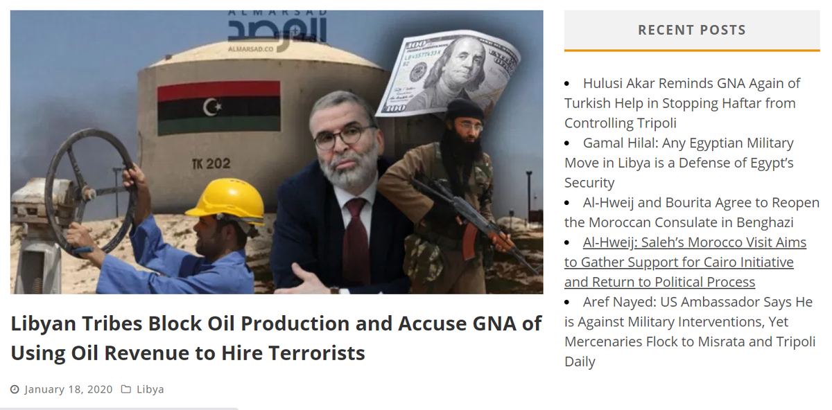 6) Why blockade?Mightbe reasons worth mentioning?  1 Gross CBL corruption+Kabir fired twice 2 GNA blackmailing of eastern institutions 3 Expiry of GNA in 2017 4 Misappropriation of public funds to militias, SNA mercs, terror orgs, AKP regime than in turn attack the army