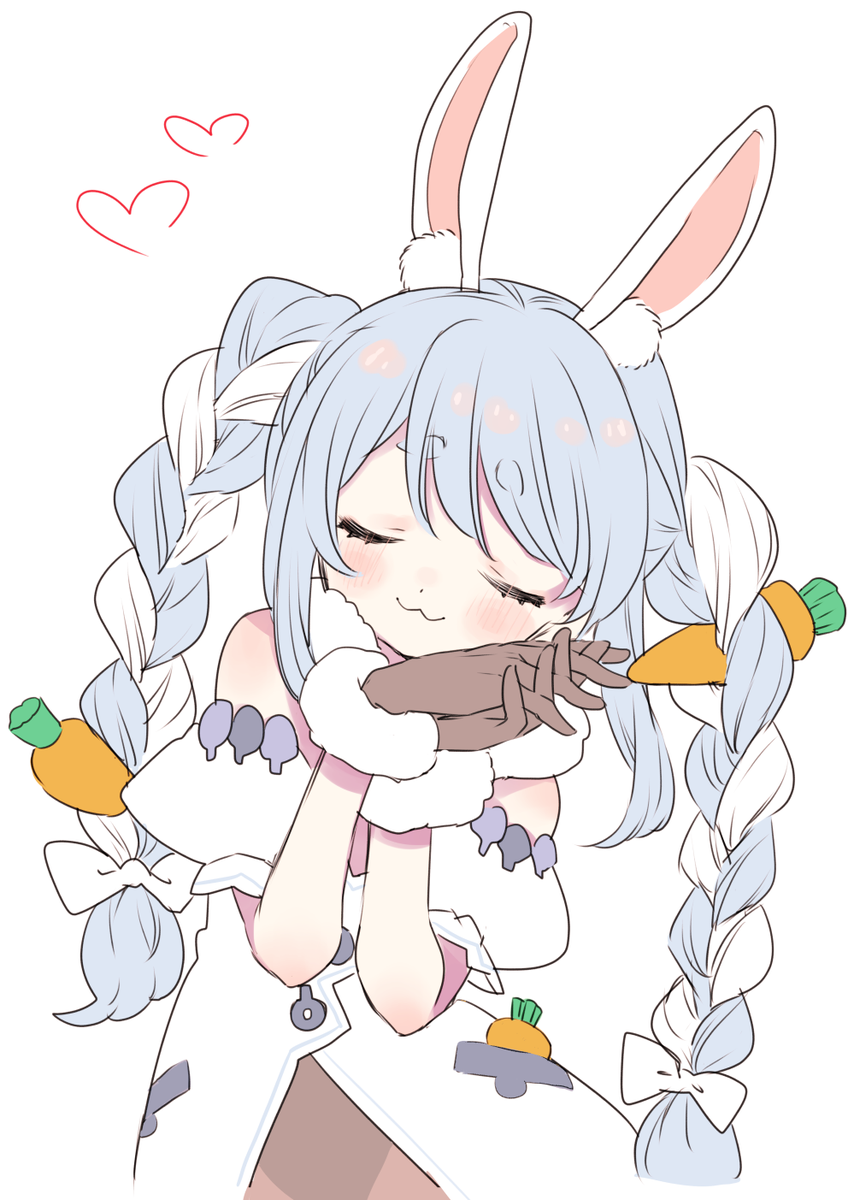 兎田ぺこら 「?#ぺこらーと 」|マイトウ🐱のイラスト