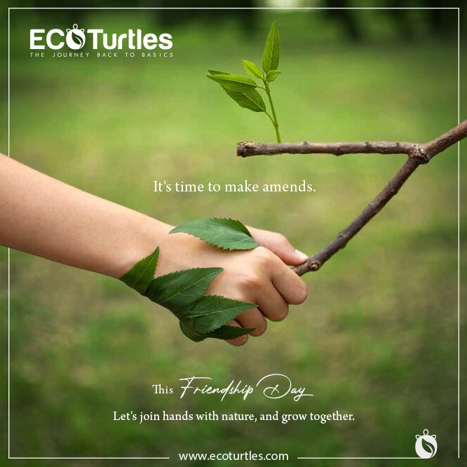 ecoturtleshub's tweet photo. Learning to co-exist in harmony without controlling or owning the other, isn’t that what friendship is all about? Try that with Mother Nature and you’ll be surprised what all it has to offer to you. 🌻💫
#Friendshipday2020 #HappyFriendshipDay❤️ https://t.co/7kt1c2B7oO