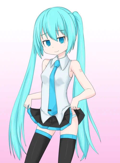 ミクさ…ん…!?

#Vocaloid #初音ミク 