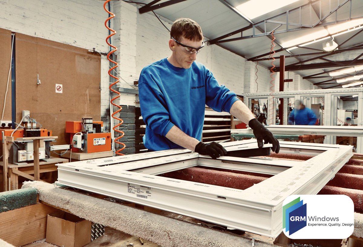 Working hard to keep production rolling during lockdown... crafting some of the UK’s best windows💫

#GRM