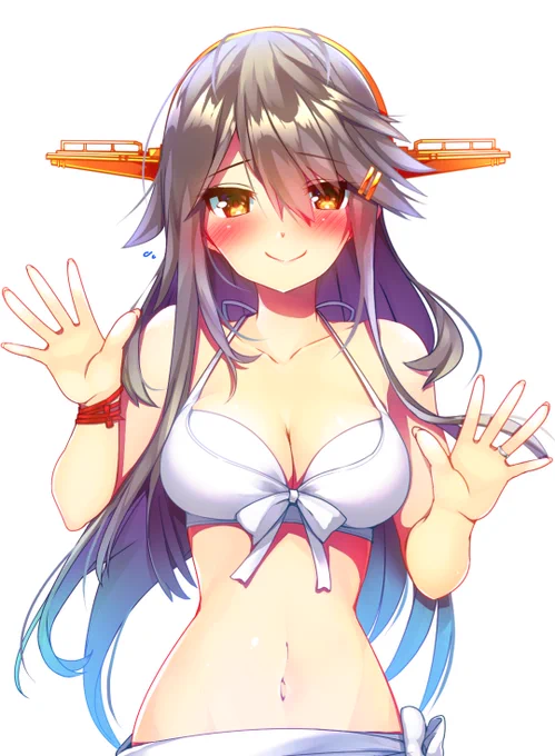 戦果MVPモーション中、「特別な評価なんてーー、」の下りで一瞬目を瞑るのよ榛名ちゃん。これは勝手な妄想だけど、その一瞬の間に榛名ちゃんが「特別な評価」の妄想に浸っていた結果あの照れというかテンパりというか謙遜に結び付くのだとしたらそれはそれはてぇてぇなって。以上、あの世からでした 