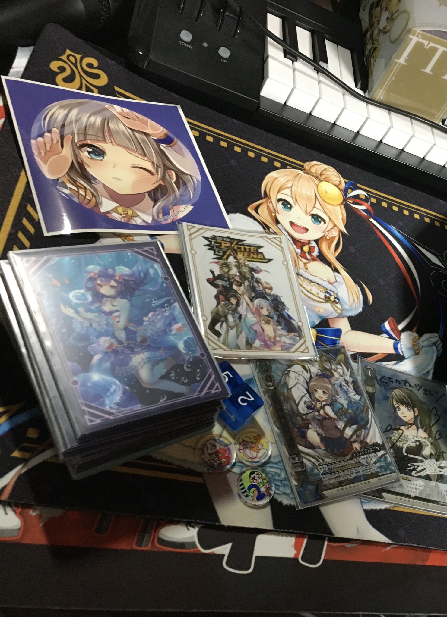 白猫プロジェクト TCG プレイマット イベント当選品 未開封 白猫TCG 白猫