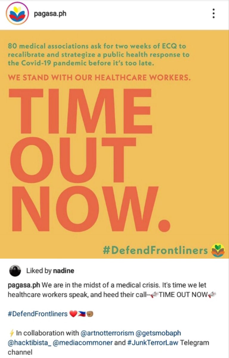 lovexpsyche's tweet image. Heed their call. #DefendFrontliners