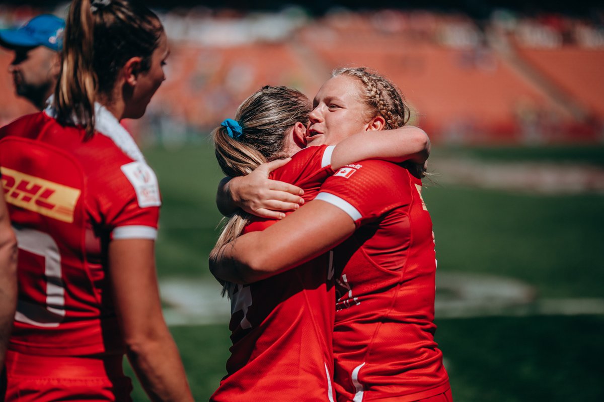 A sisterhood on and off the pitch. #NationalSistersDay #HSBC7s