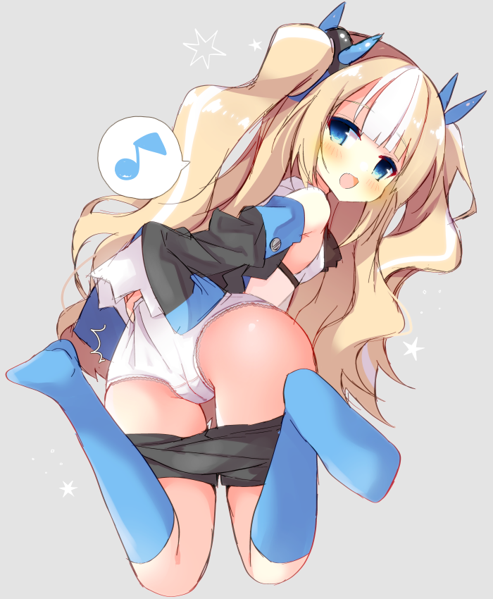 ラフィー(アズールレーン) 「ぱんつ♡
#パンツの日 」|幸奈ふな🏝狐島フナのイラスト