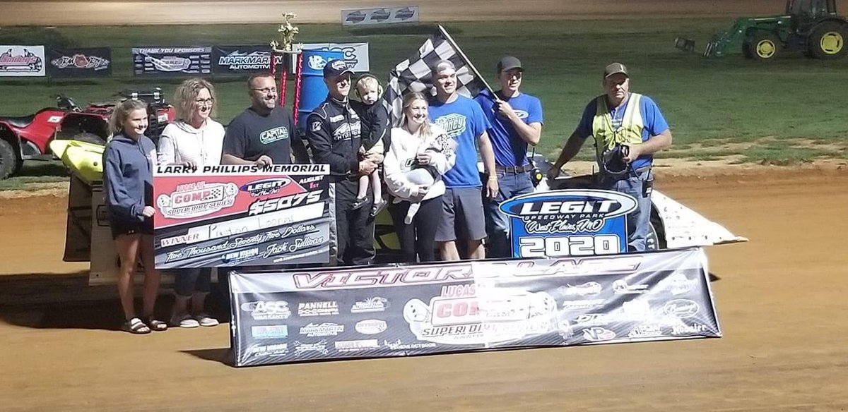 <a href="/PaytonLooney15/">Payton Looney</a>  winning streak continues! Congratulations to Payton and the entire team on winning the Larry Phillips Memorial race! #capitalracecars
