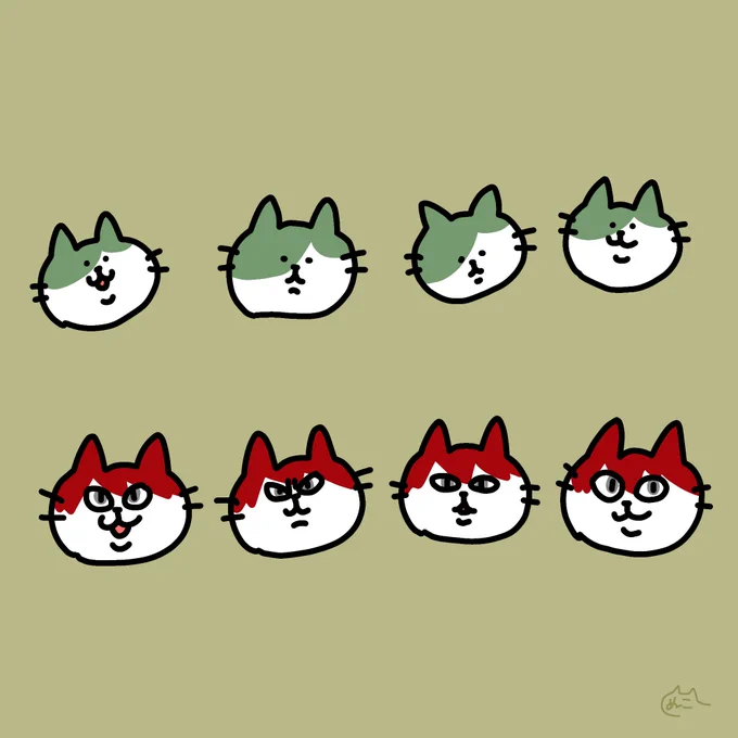 喜怒哀楽(らくがき) 