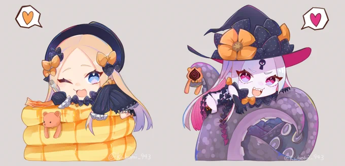 ?ちびアビーちゃんたち描いた?
#FGO #FGO5周年 