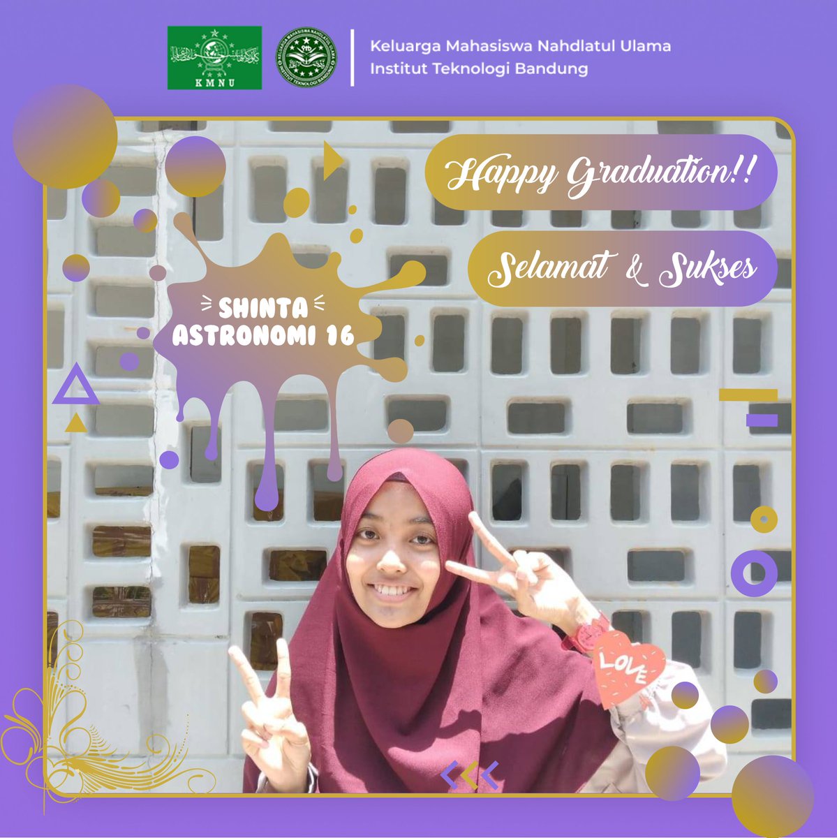 kmnu_itb's tweet photo. Yash, Happy Graduation!!!
#HappyGraduation https://t.co/gP5ncmP2X3
