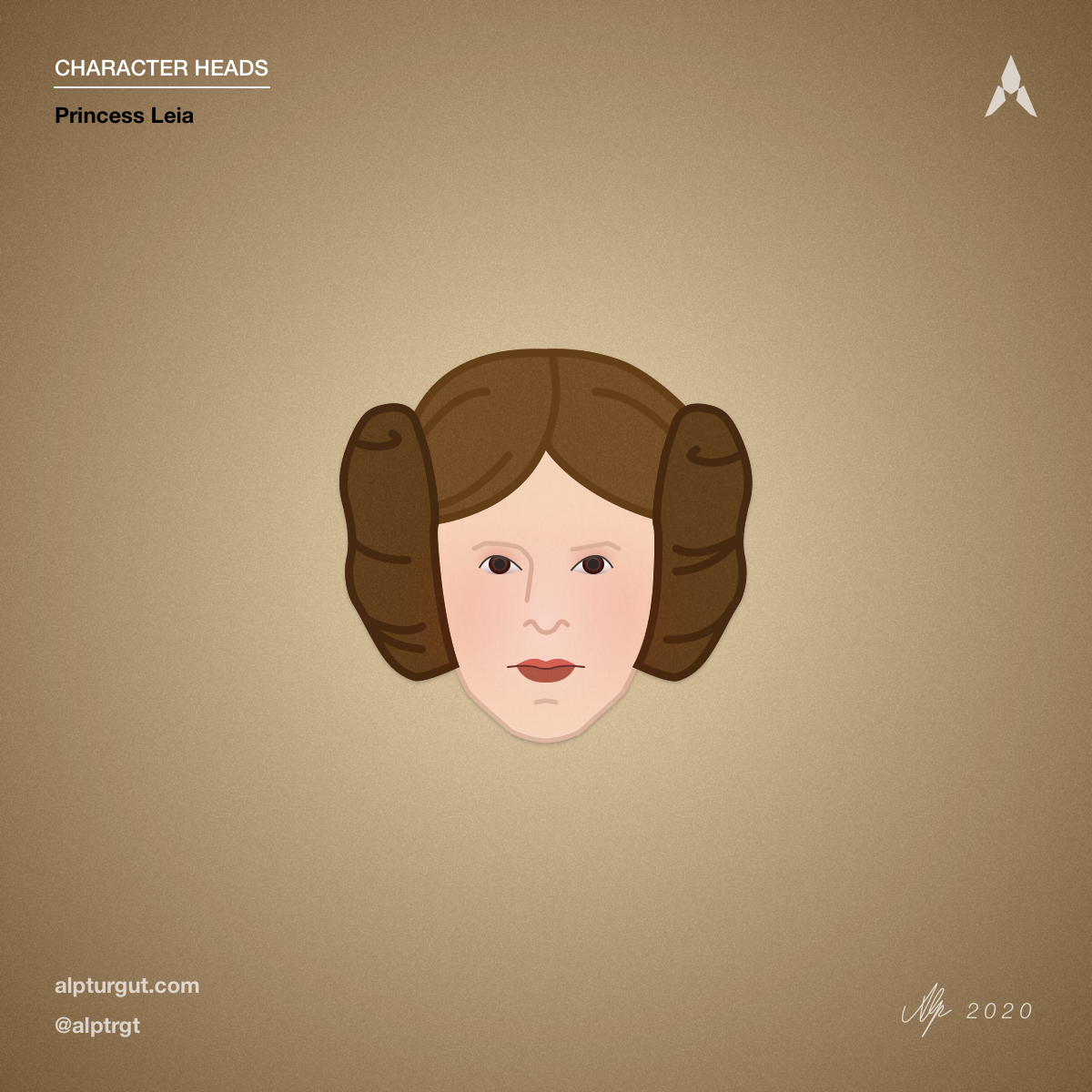 Princess Leia #illustration #sundaysketches #starwars #princessleia #designdaily