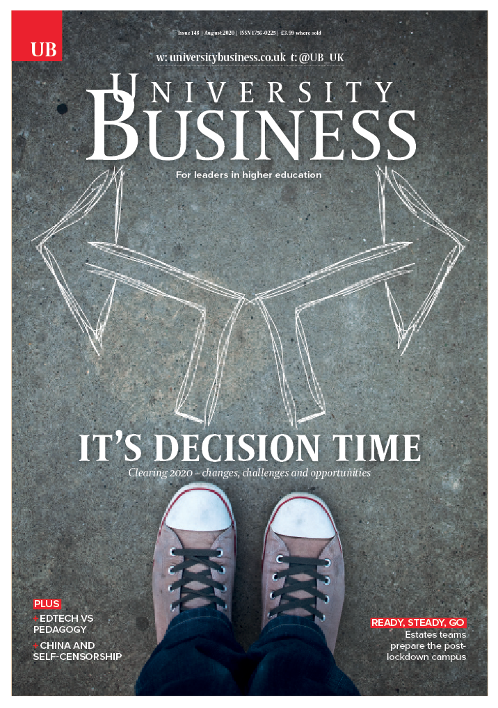 UB_UK's tweet photo. OUT NOW: the August issue of University Business – with features on Clearing 2020, estates management post-lockdown, edtech + pedgagoy, the China issue and much more.
Read now: https://t.co/kvCTXIrJUN https://t.co/hokLwWwk4s