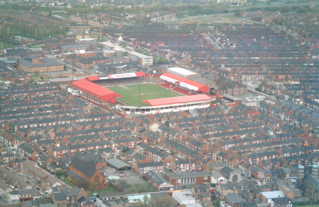 8/12I am also from the North East. Was born & brought-up in the centre of a town there, in fact right opposite the ground (not a stadium or venue, we always called it a ground) of the local football club....