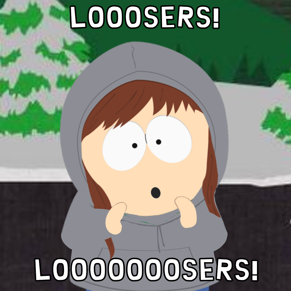 Tina_B_Official's tweet photo. Me when TikTok is dead.
#southpark #teambyte https://t.co/k2Jd68amEI