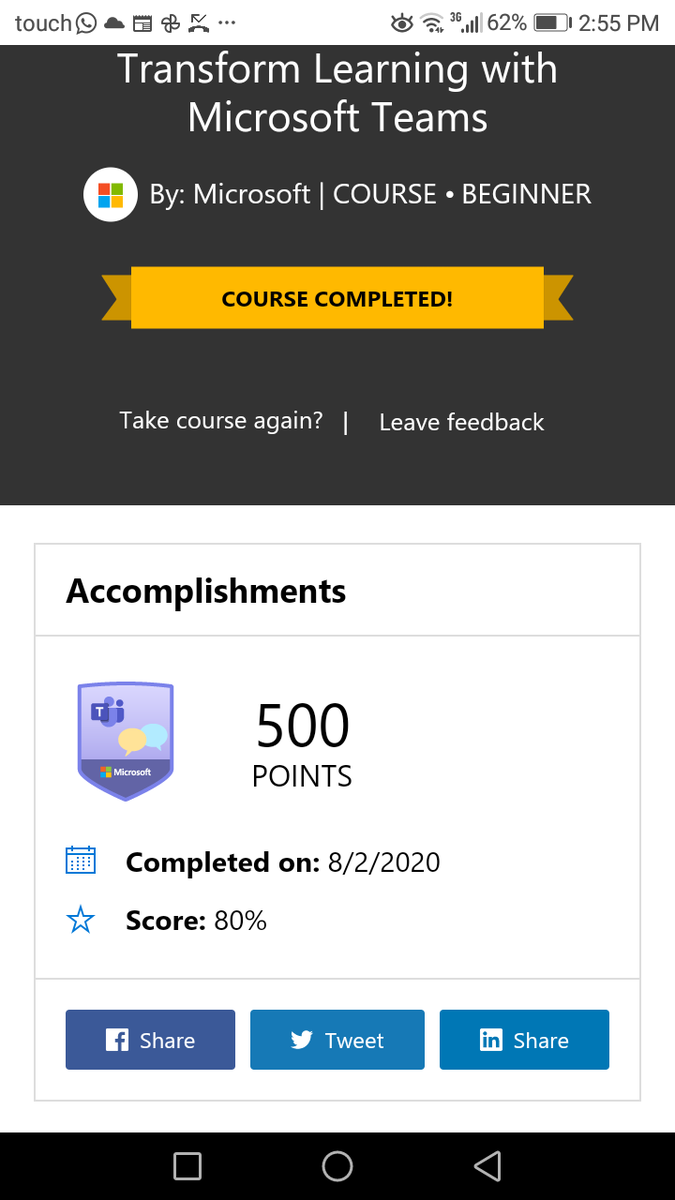 NahouliRana's tweet photo. #First_course
#MicrosoftTeams
@MakAishaSchool https://t.co/hGAWi7uDo3