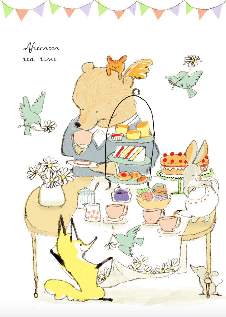 「#おやつの日 」|ももろ　4／20発売絵本「パンダのパクパクきせつのごはん」のイラスト