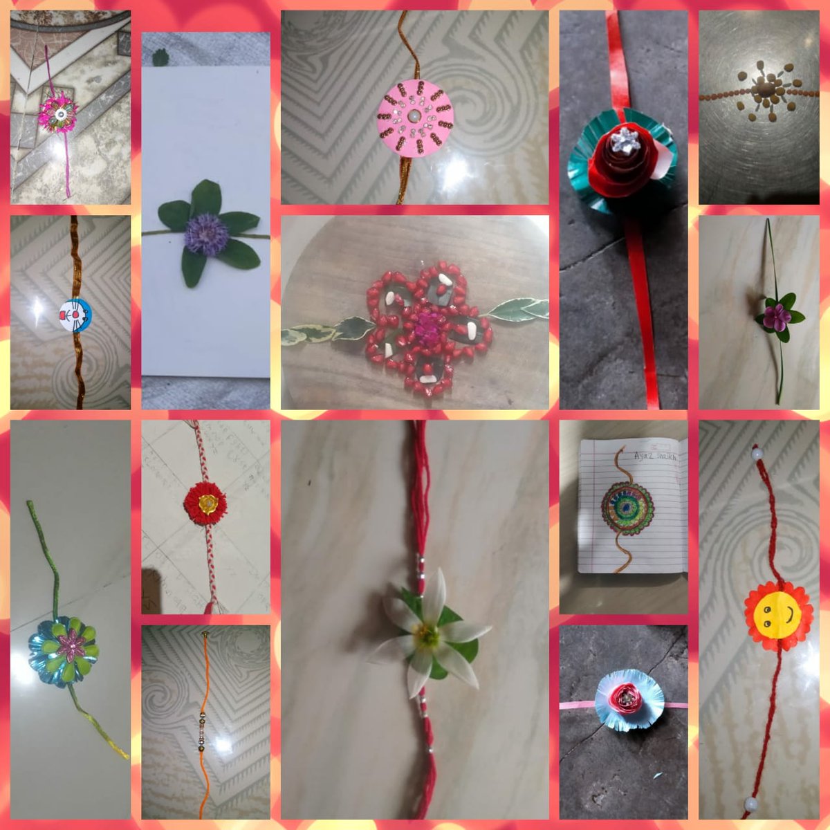 avi_tiwari_SNEH's tweet photo. Rakhis created by kids of @SNEHFoundation community pre school different branches.
@ShraddhaDeo15 @SnehalUchil @drpankajbohra @Shweta_b_jain @Vinay_k_khare @KeyaSMamma @2008mohansahu @gopigk1986 @roohishore @MaiSocializer @kusumha @BagShrutika @garg_anish @DrRamGudgila https://t.co/tJTo2LGMJF