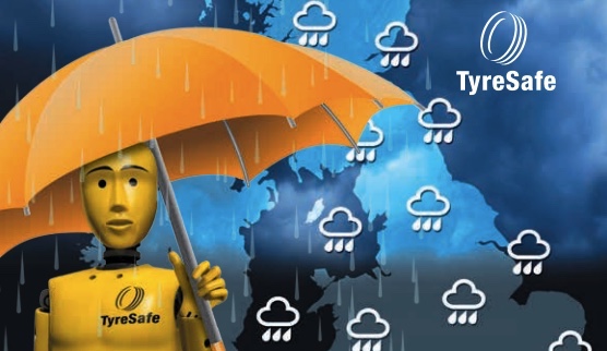 Tyresafe's tweet image. Tyre #treads are designed to give good grip on wet roads, but this generally decreases as a #tyre’s #treadpattern wears down or as the depth of the water increases.  Drivers should take this into consideration and reduce their speed accordingly in wet conditions.