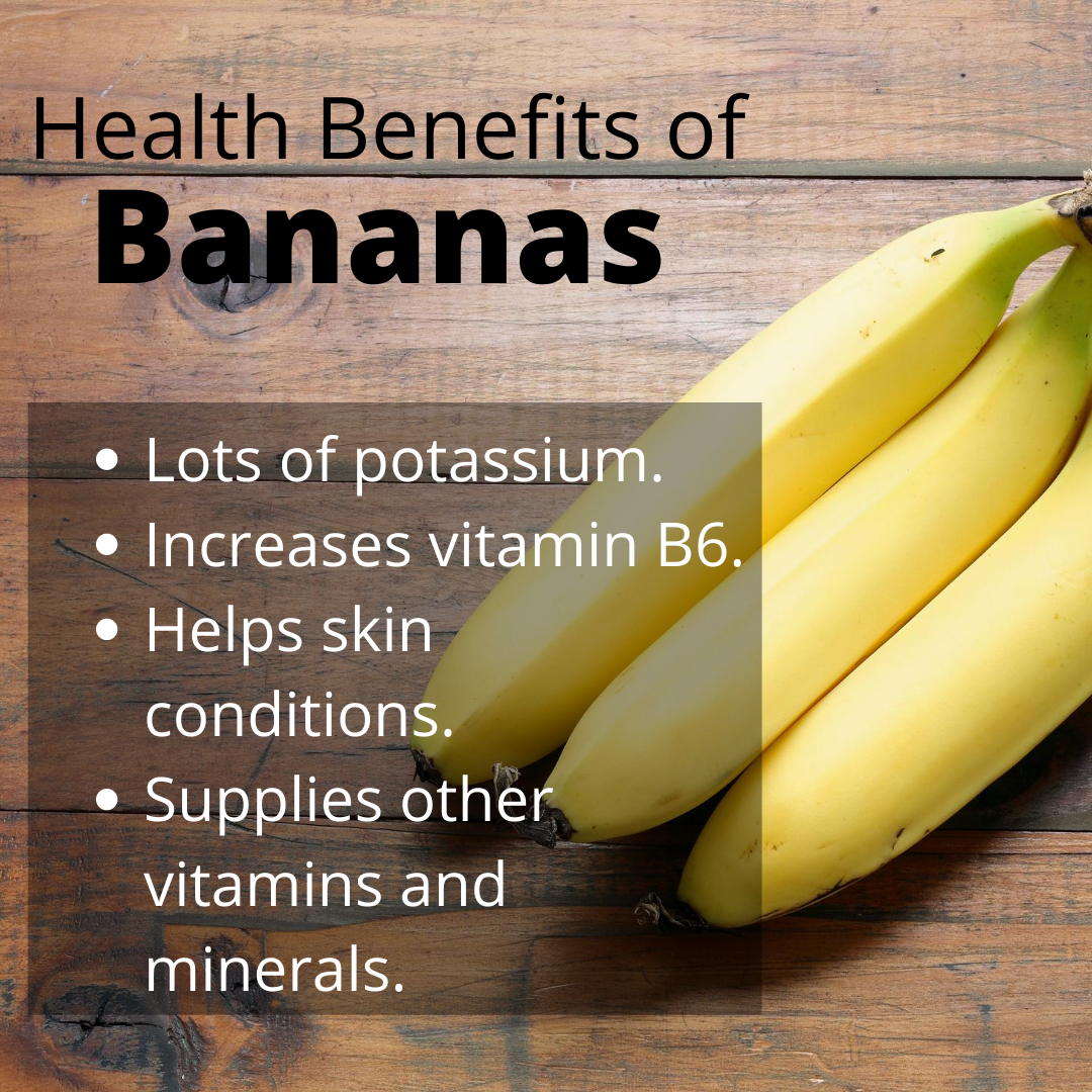 FarmtoNeighbor's tweet photo. Here's some great health benefits of bananas!
Lots of potassium.
Increases vitamin B6.
Helps skin conditions.
Supplies other vitamins and minerals.
.
.
.
#Farmtoneighborhoods
#Fruits
#Keepitmoving
#Healthy
#Bananas https://t.co/eicihgFDrR