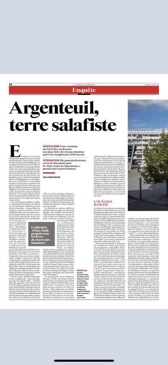 BdLVillardiere's tweet photo. A quoi mène la République des lâches... ! Coup de chapeau à Guillaume Dasquié pour cette enquête et au JDD qui la publie alors que bien d’autres médias se taisent. https://t.co/hQRiBZtjpu