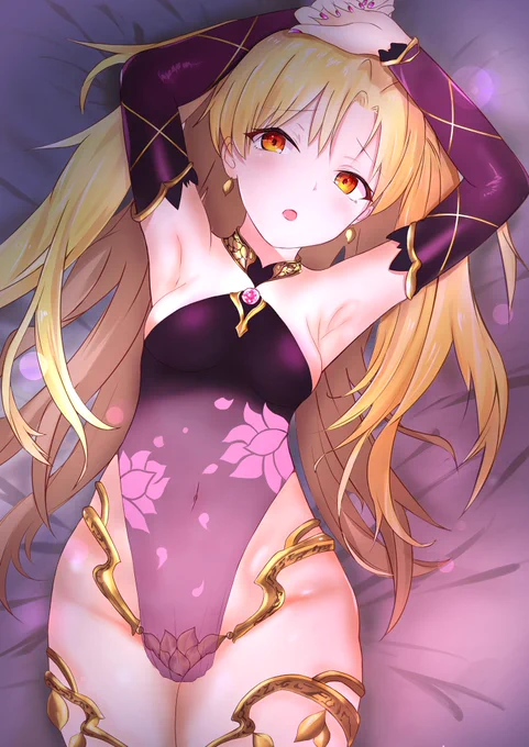 薄暗く甘い匂いがする部屋に
カーマの姿をしたエレシュキガルがいた。

#FGO   #fateGO #エレシュキガル 