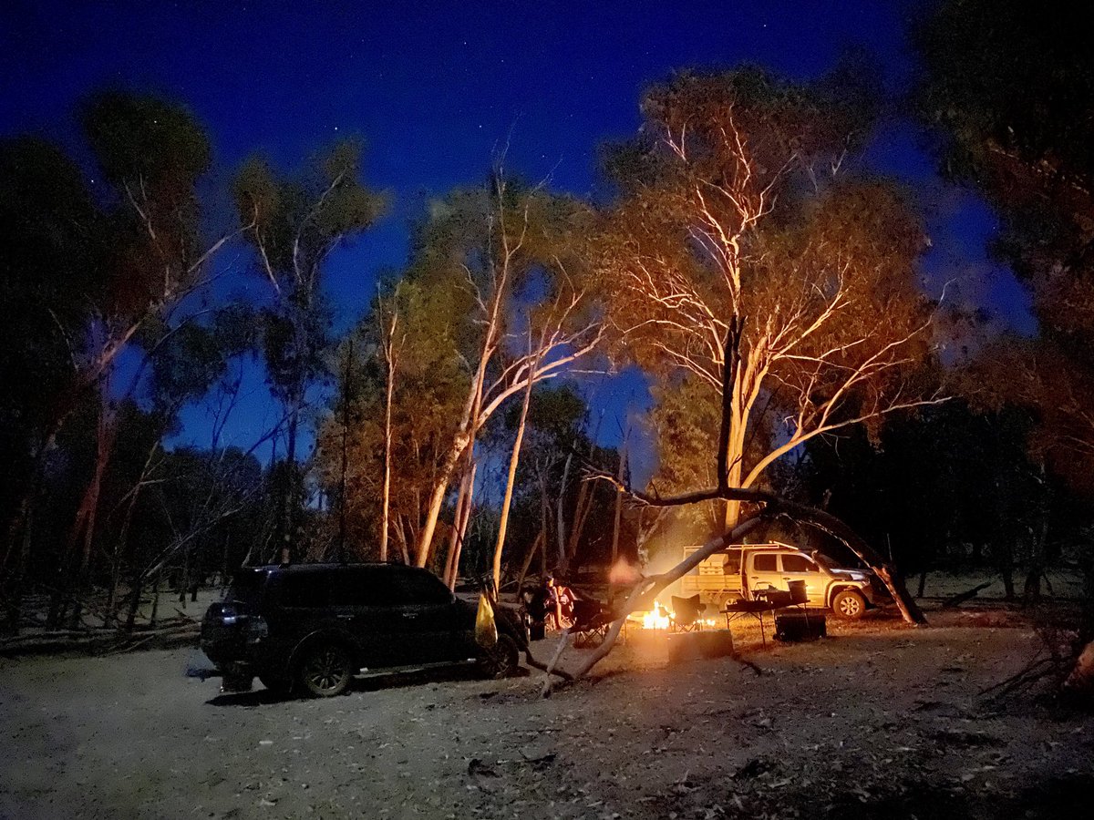 ordsomefarmer's tweet photo. Something very relaxing about disappearing for a couple of nights camping with good friends in a serenely beautiful spot #ordsome #UpperOrd #bigfreshies #birdparadise https://t.co/8yaR9IDivG