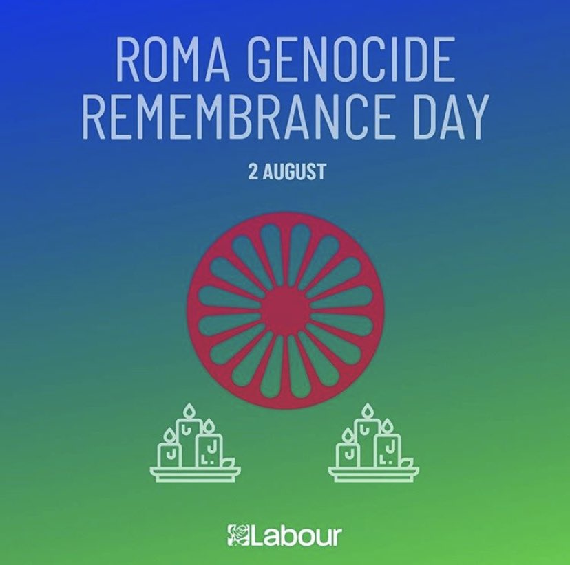 Today, as we remember the Roma victims of the holocaust, it’s important to acknowledge that anti-Gypsy, Roma & Traveller prejudice, racism & hatred remains “acceptable” in parts of our society. It’s not & we must, as anti-racists, be clear on that. #RomaGenocideRemembranceDay