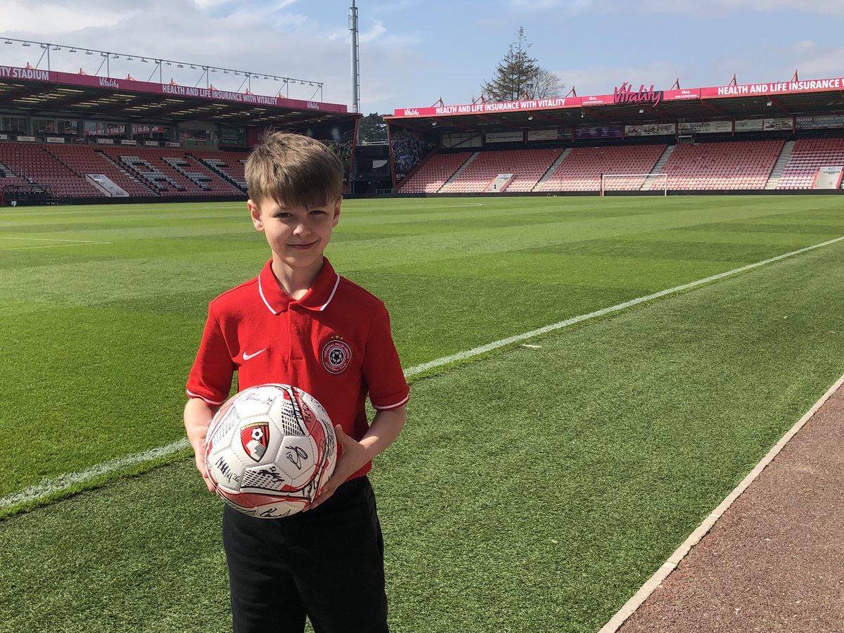 Meet  @bryanjunior2006, a 13-year-old supporter with Cerebral Palsy... Eddie really wanted him to share his story with the rest of the staff and squad, and help him on his journey.  #ThankYouEddie 