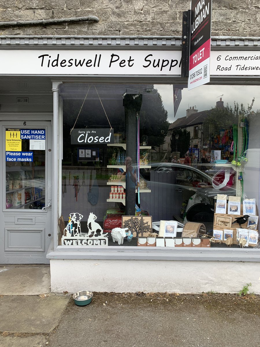 Tideswell has a new shop! Please say a big hello to Tideswell Pet Supplies. #shoplocal #supportyourhighstreet