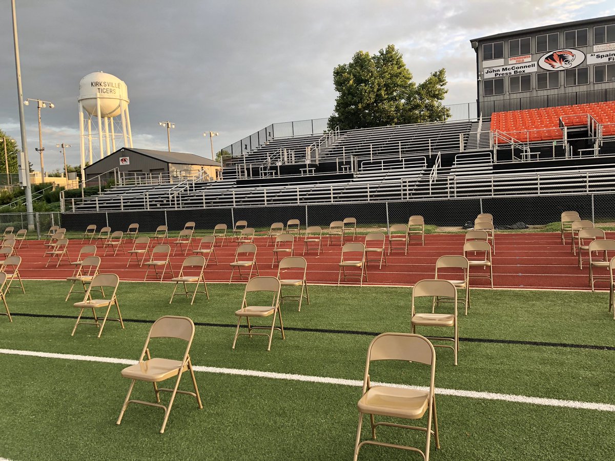 It’s a BEAUTIFUL morning for our <a href="/KirksvilleHigh/">Kirksville High School</a> Class of 2020 Graduation.  It’s almost time!! <a href="/KVRIIITigers/">Kirksville Schools</a> <a href="/ActivitiesKV/">Kirksville Activities</a> <a href="/KHSPawPrint/">PawPrint</a> #KVPROUD🐅