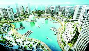 *The Nigerian White Elephant All-Stars*Lagos - Perennially uncompleted, environmentally unsustainable, hilariously expensive, private-sector-led-but-distinctly-Ajaokuta-esque, Tesco-value Dubai off the coast of Victoria Island.Looks sexy in its glossy Autocad renders though.