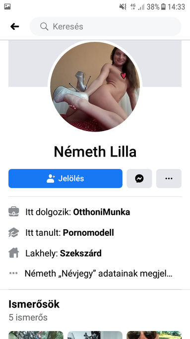 Egyik sem az &eacute;n profilom ☺ K&ouml;sz&ouml;n&ouml;m akik jelezt&eacute;k nekem!  Ha enged&eacute;lyt k&eacute;rt volna az illető akkor nem