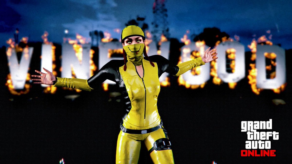 District8GTA's tweet photo. This weeks #WeeklyGrindingChallenge is to:
⭐️ Earn $14 million
⭐️ Get 20 thanks from our fellow @District8GTA grinders with sales
#GTAOnline #Snapmatic #RockstarGames https://t.co/fuO5FGZZny