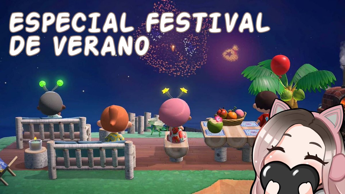 soysaratrujillo's tweet photo. 🦋ESPECIAL FESTIVAL DE VERANO🦋

✨Sobre las 18:00 será el primer festival de verano en ACNH del canal en donde habrá:

👼🏻Mercadillo para intercambio de recetas
👼🏻Desfile de kimonos
👼🏻Regalicus para los invitados
👼🏻Veremos los fuegos juntos

¿Quién se apunta? https://t.co/ePpTE70Lqs