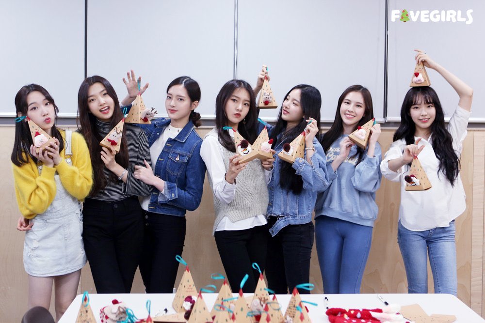 This is were the company narrowed it down to a new lineup of 7 girls and also when Monday and Jaehee came in. They went from the original 7, to like 12 trainees fighting for a spot, to another final 7.